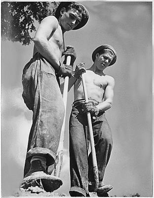 WPA shovelers